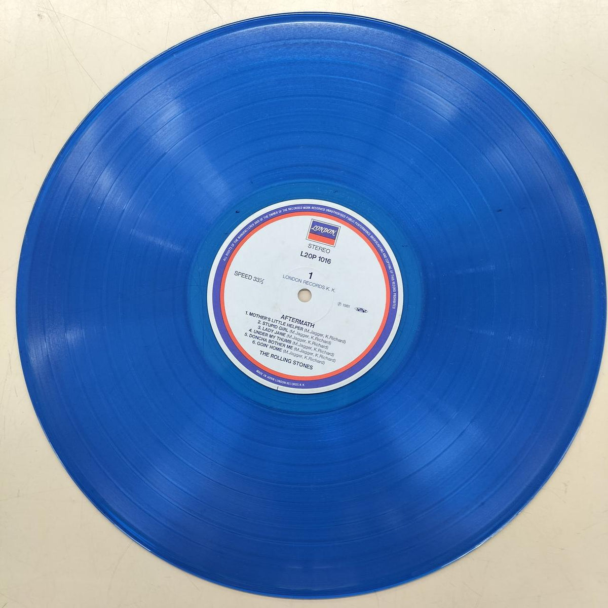 LONDON LP Record AFTER-MATH