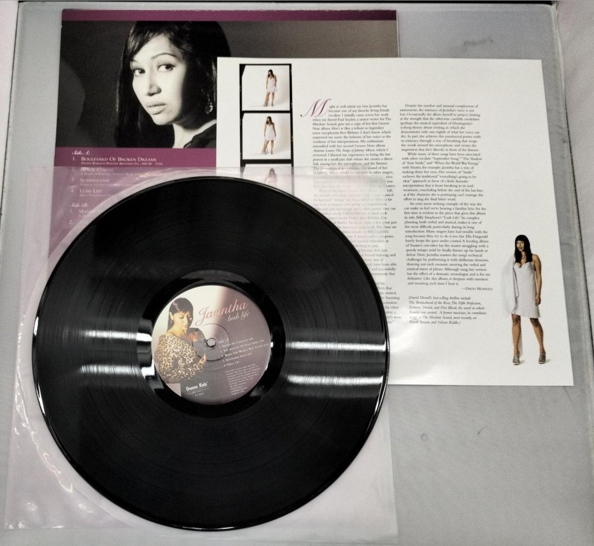 GROOVE NOTE Lush Life Jacintha (Jazz) GRV1011-1
