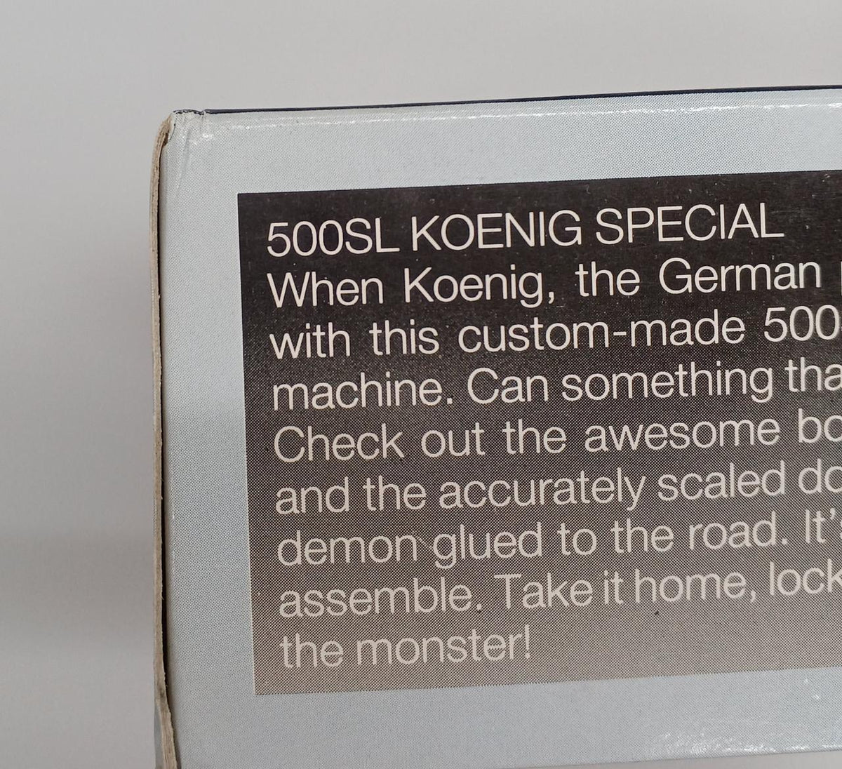 Fujimi König 500SL Open - Banzai Thrifting | BanzaiHobby
