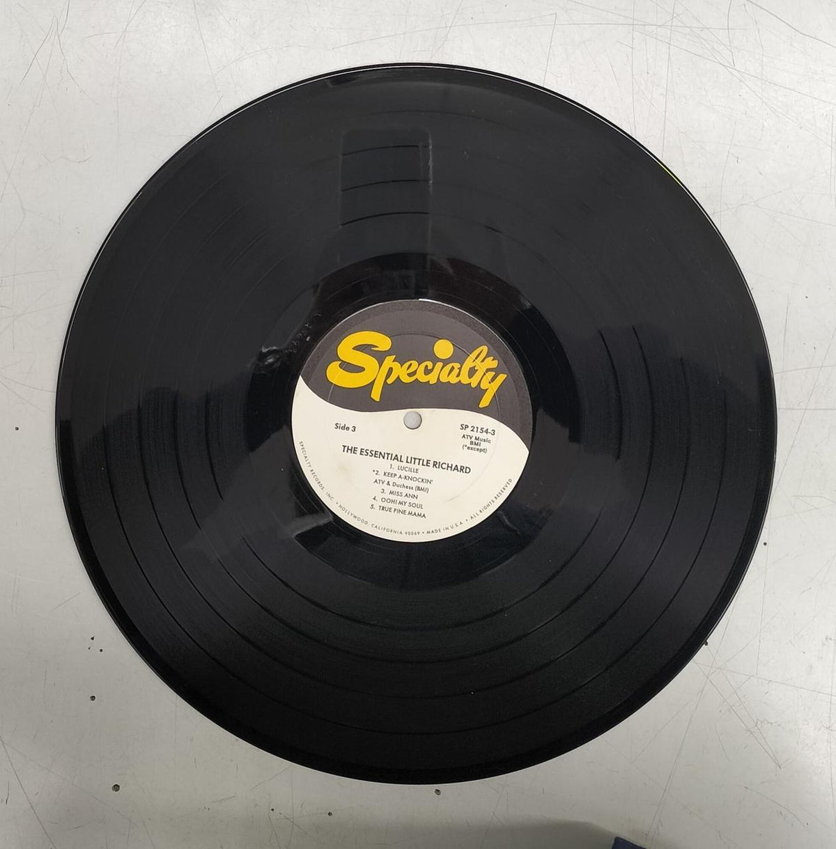 SPECIALTY RECORDS LP Record THE ESSENTIAL