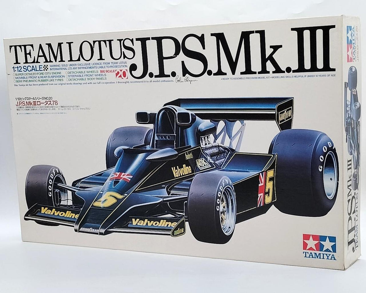 TAMIYA 1/12 scale J.P.S.MK III Lotus 78 - Banzai Thrifting | BanzaiHobby