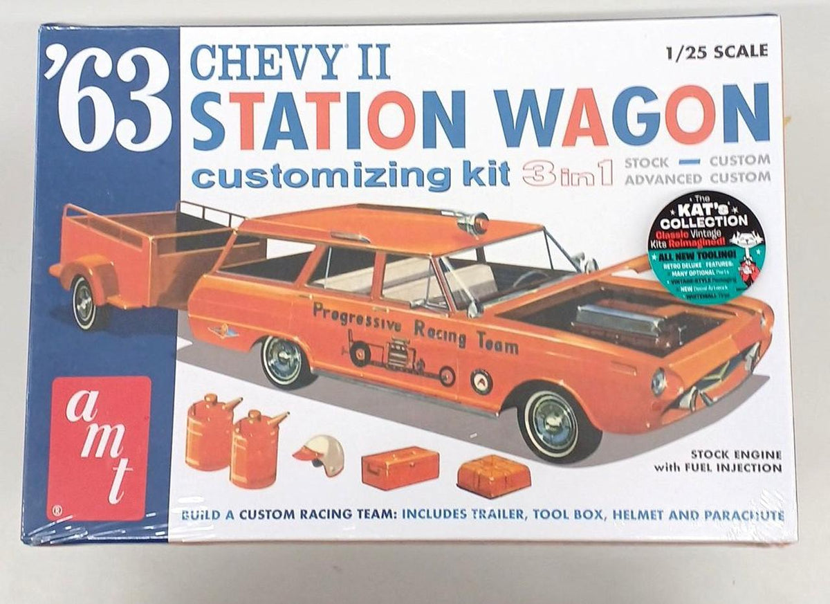 AMT 63 CHEVYⅡ 1/25 - Banzai Thrifting | BanzaiHobby