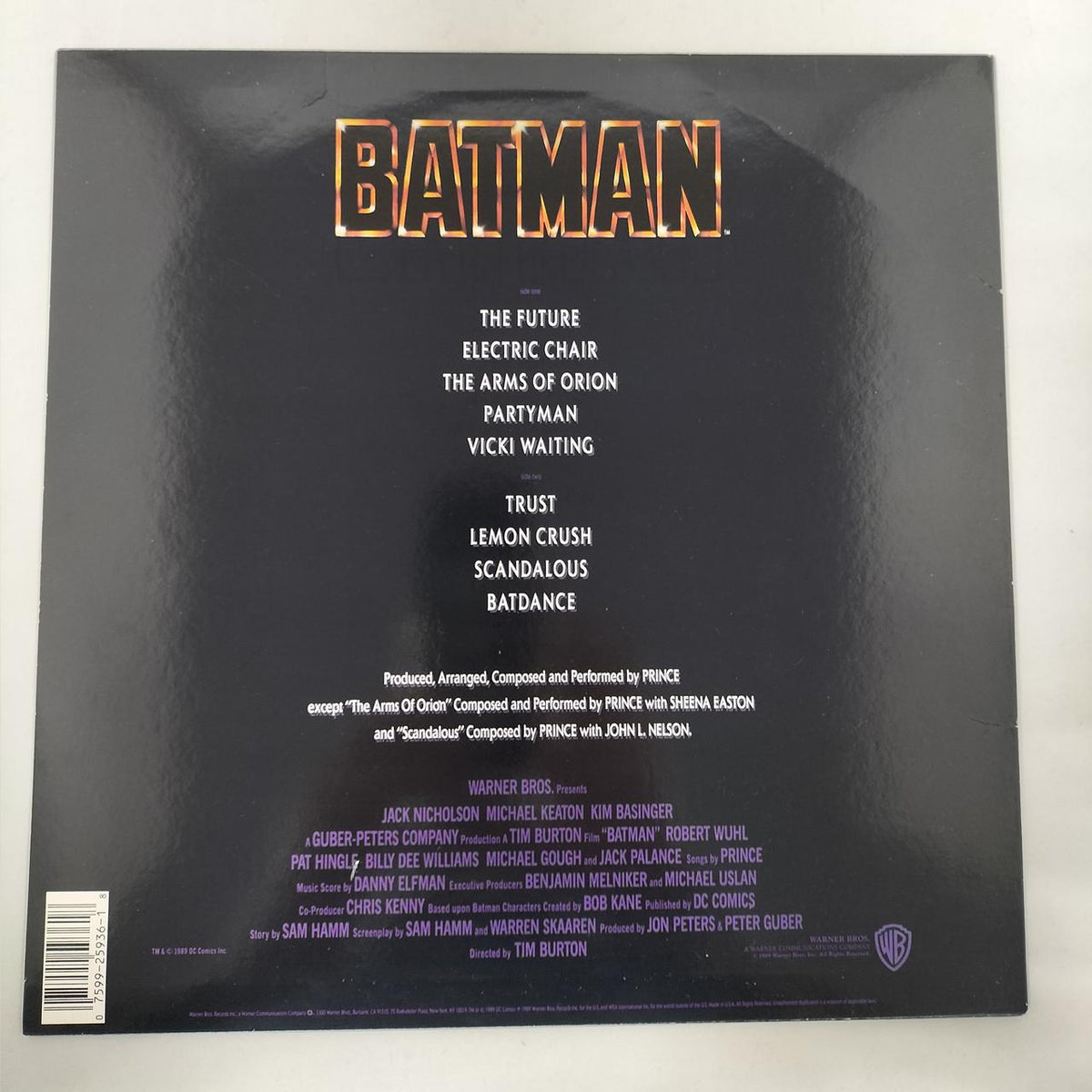 WARNER BROS RECORDS Record 25936-1