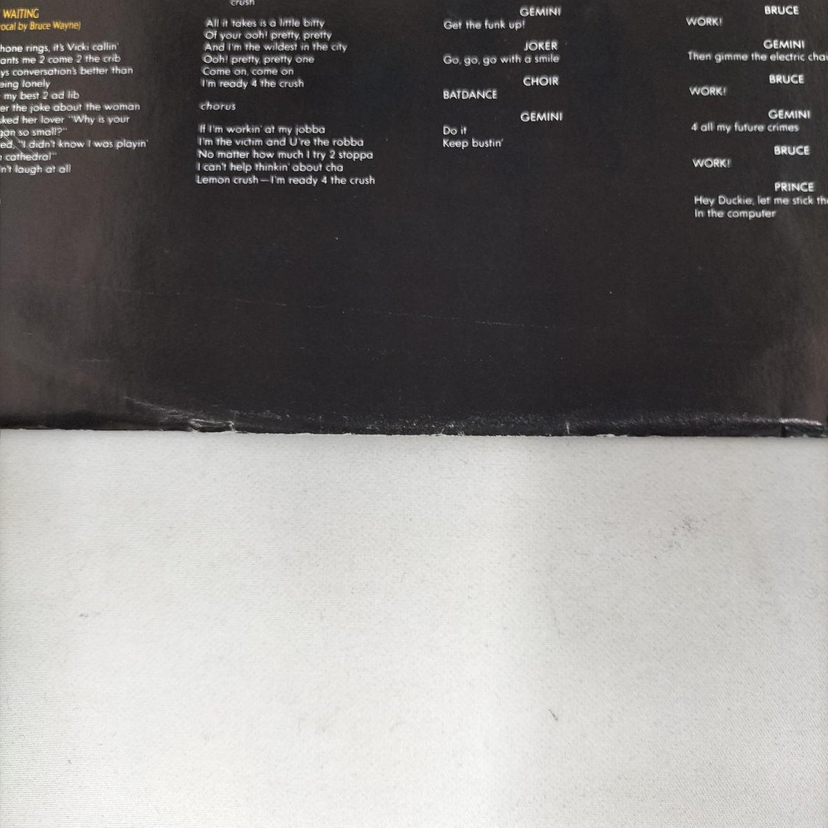 WARNER BROS RECORDS Record 25936-1