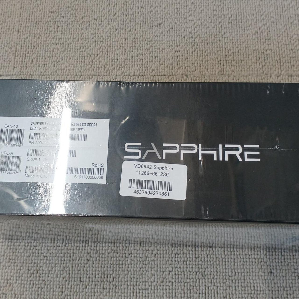 SAPPHIRE Graphics Card: RX570 8G GDDR5