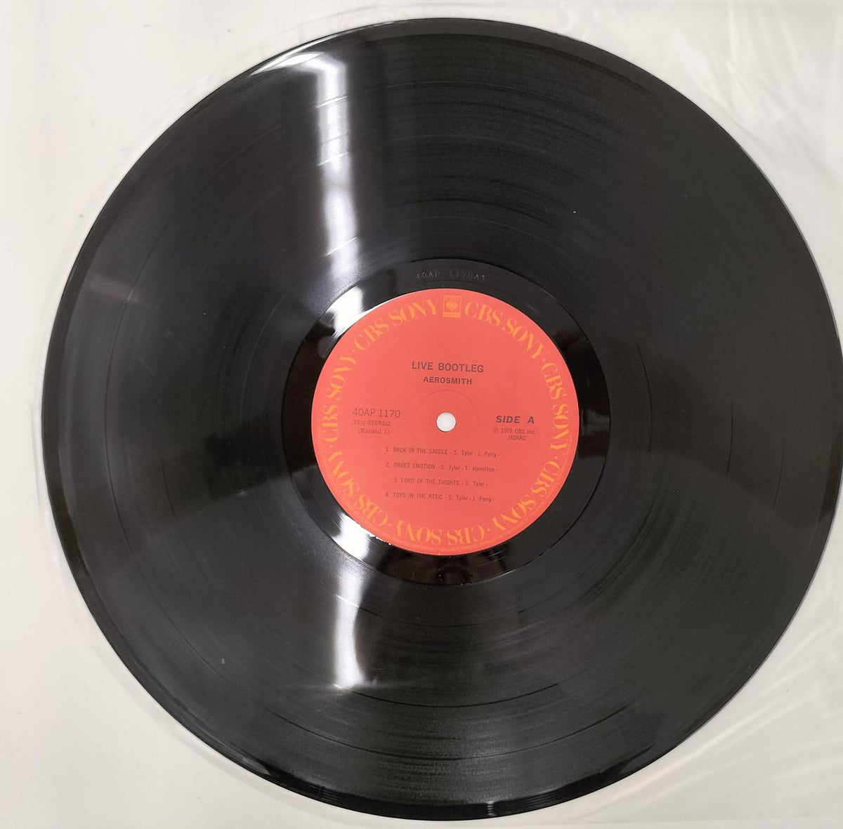 Aerosmith Record Live Bootleg