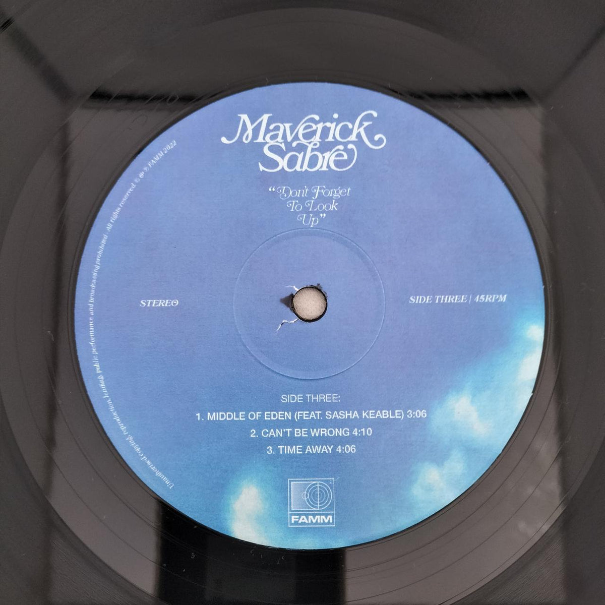 FAMM Record SABRELP002