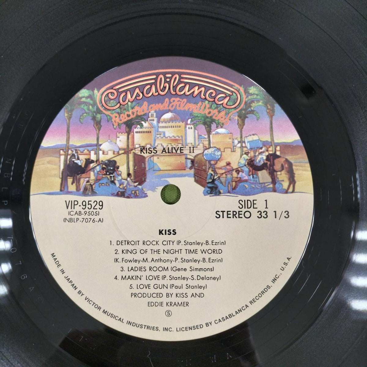 VICTOR MUSICAL INDUSTRIES Western Music Kiss Alive II