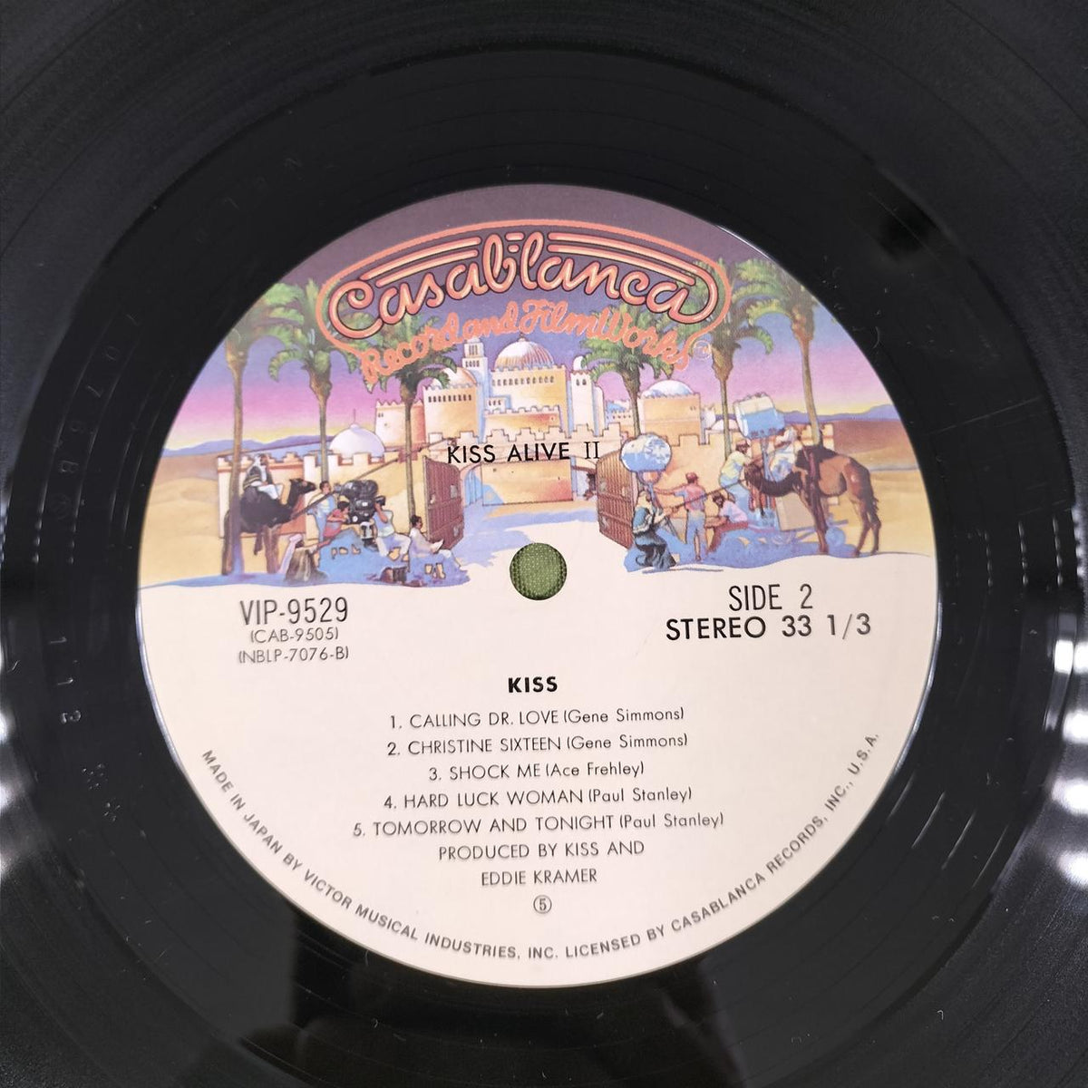 VICTOR MUSICAL INDUSTRIES Western Music Kiss Alive II