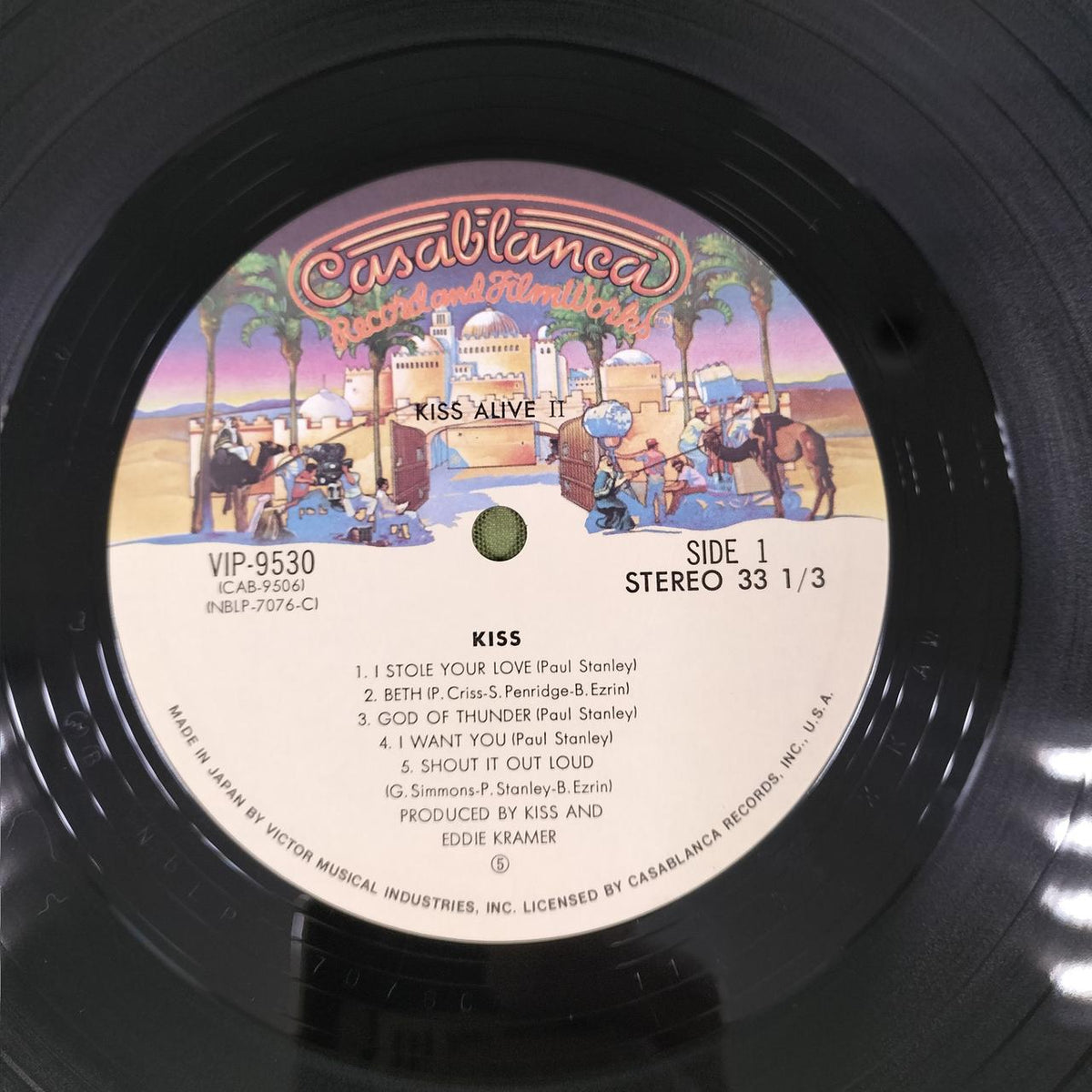 VICTOR MUSICAL INDUSTRIES Western Music Kiss Alive II
