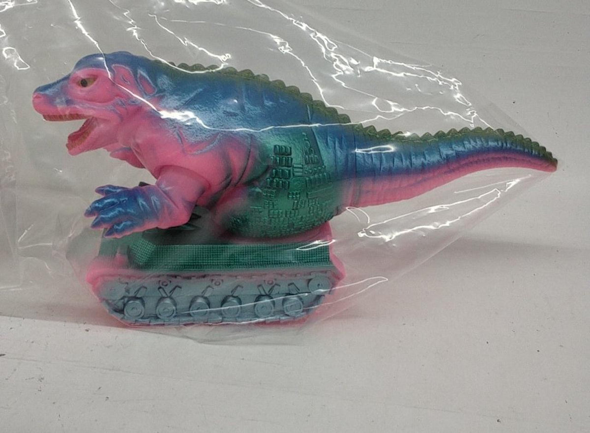 Yamanaya Sofubi Series Kaiju Land Tank Monster Dinosaur Tank (Pink)