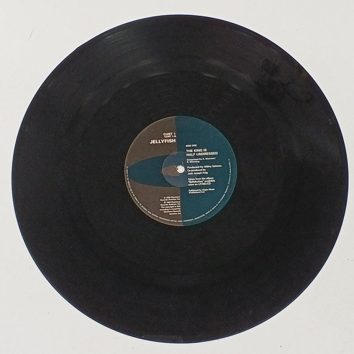 CHARISMA Western Music THE KING IS HALF-UNDRESSED