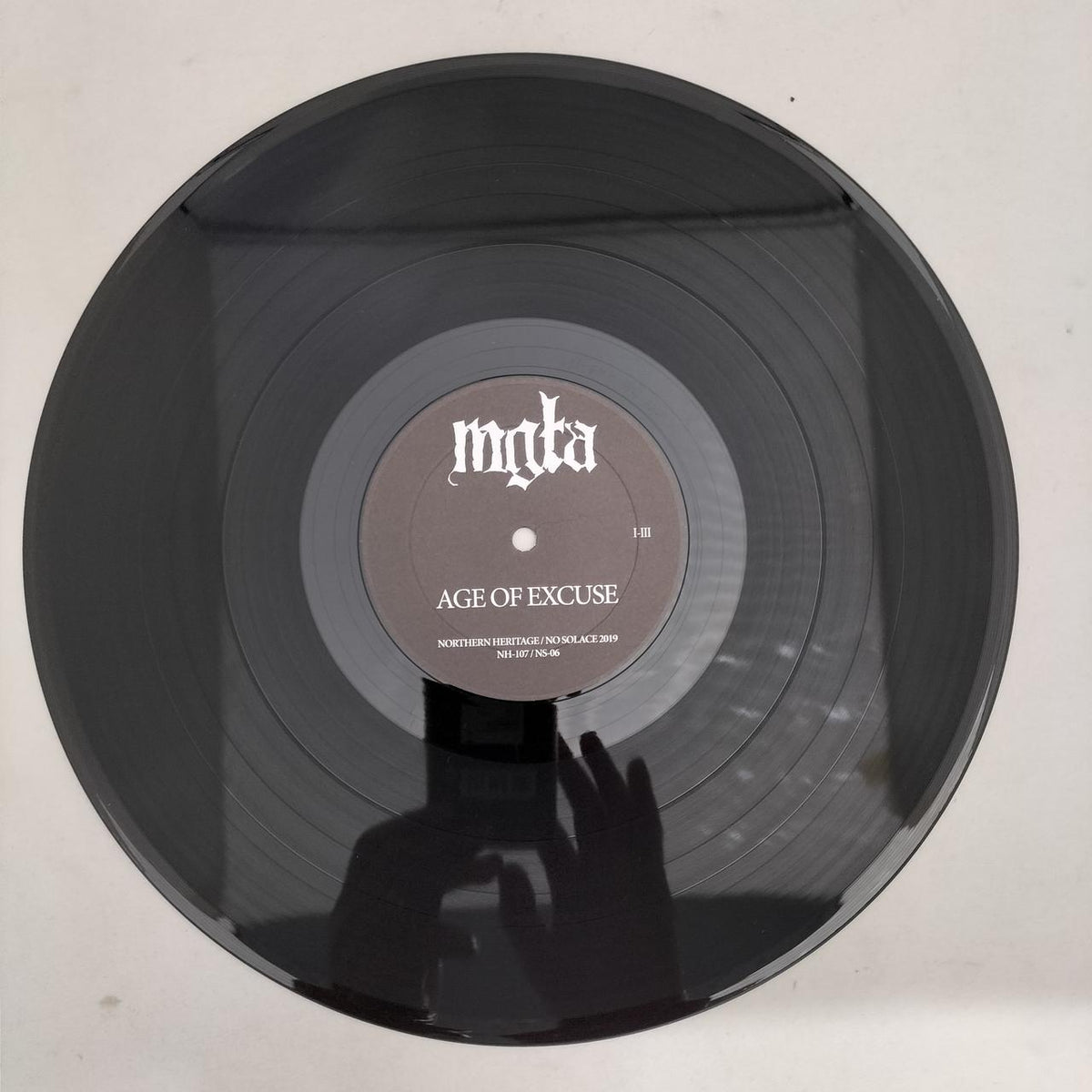 NO-SOLACE LP MGTA/AGE OF EXCUSE