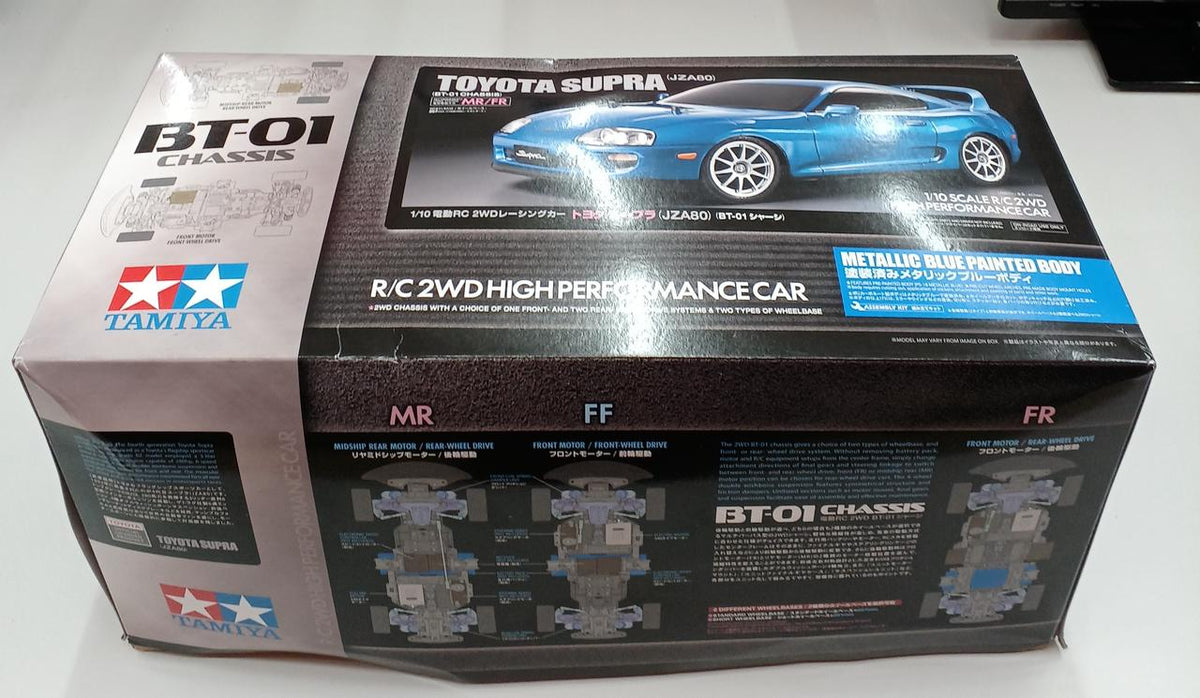 TAMIYA Toyota Supra (JZA80) BT-01 Chassis - Banzai Thrifting | BanzaiHobby