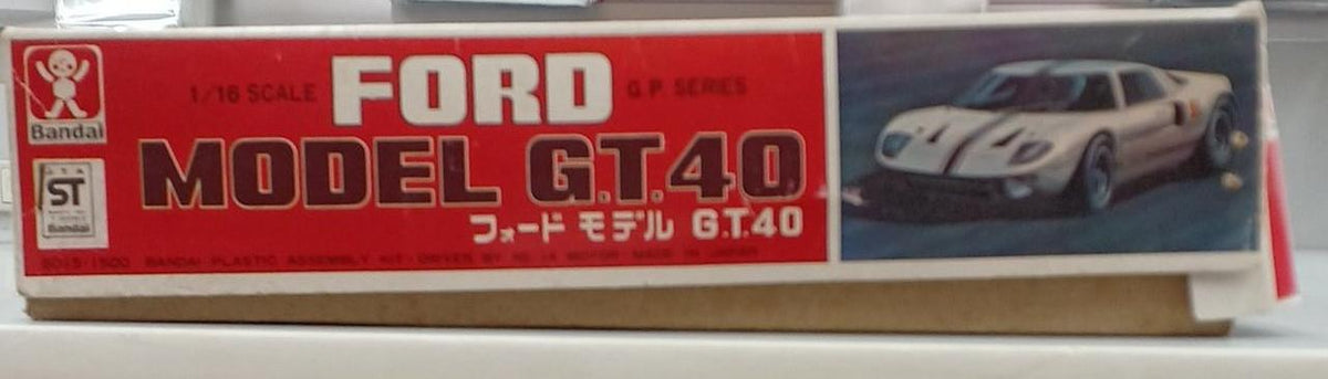 Bandai Plastic Model Ford GT - Banzai Thrifting | BanzaiHobby