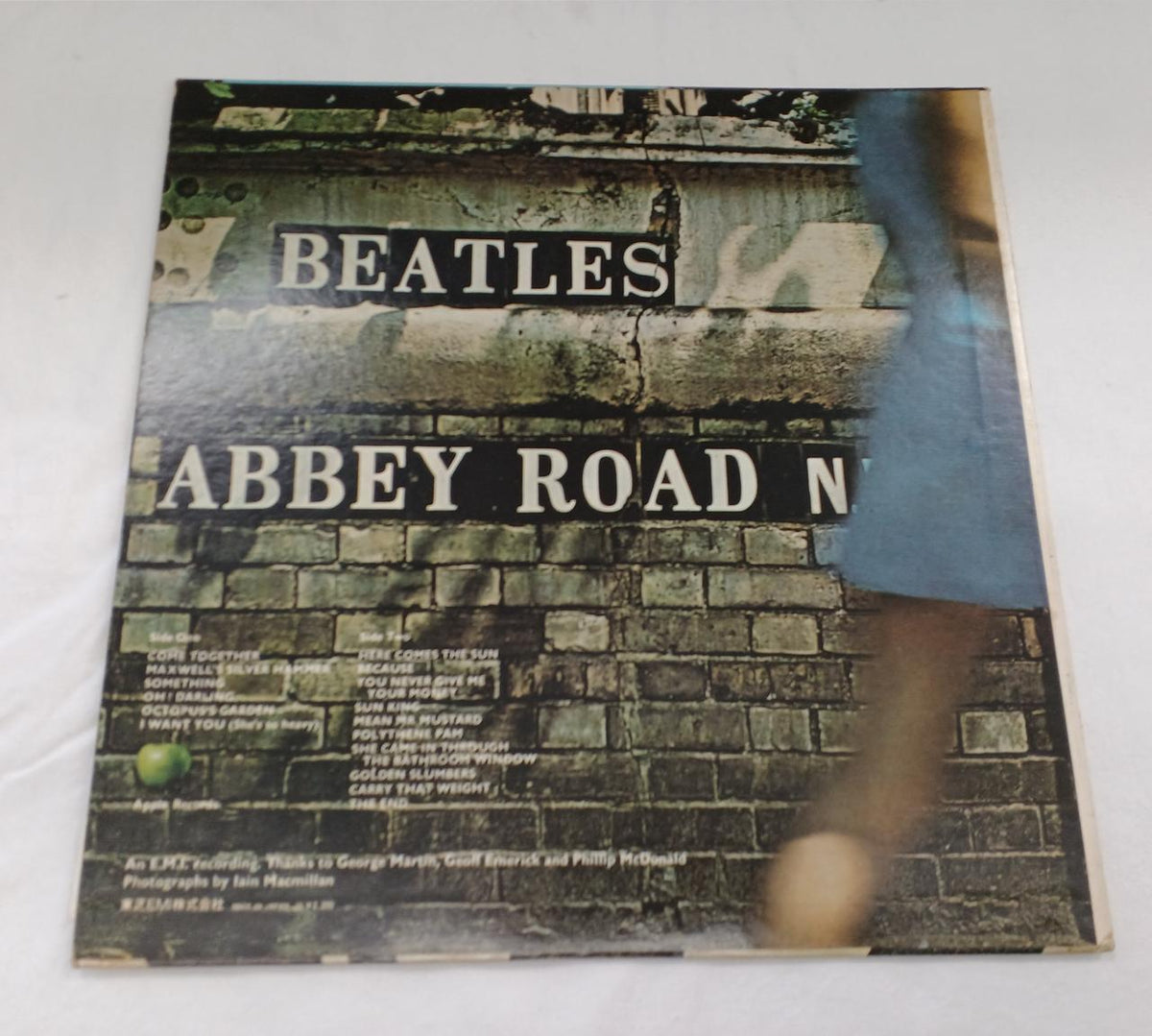 Toshiba EMI Record ABBEY ROAD/THE BEATLES