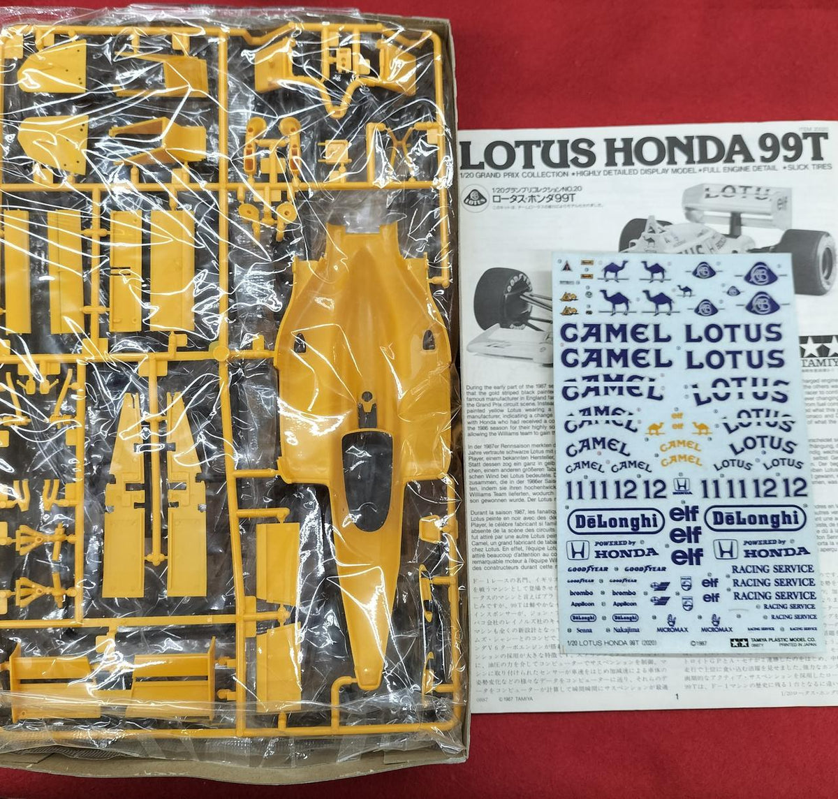 TAMIYA Plastic Model LOTUS HONDA 99T - Banzai Thrifting | BanzaiHobby