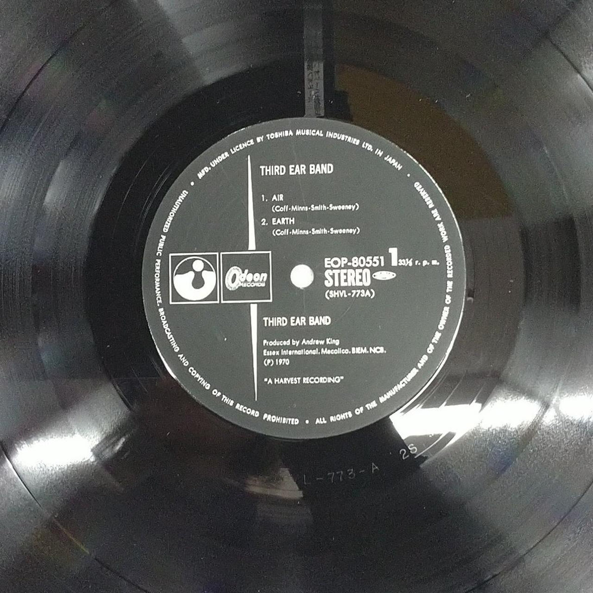 EMI Music Japan THIRD EAR BAND EOP-80551 THIRD EAR BAND EOP-80551