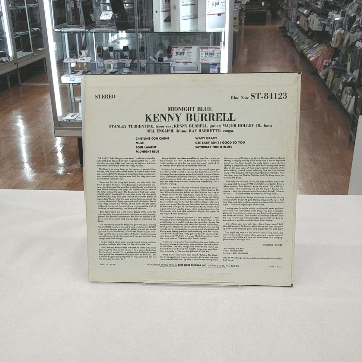 BLUE NOTE KENNY BURRELL 　 MIDNIGHT BLUE KENNY BURRELL ? MIDNIGHT BLUE