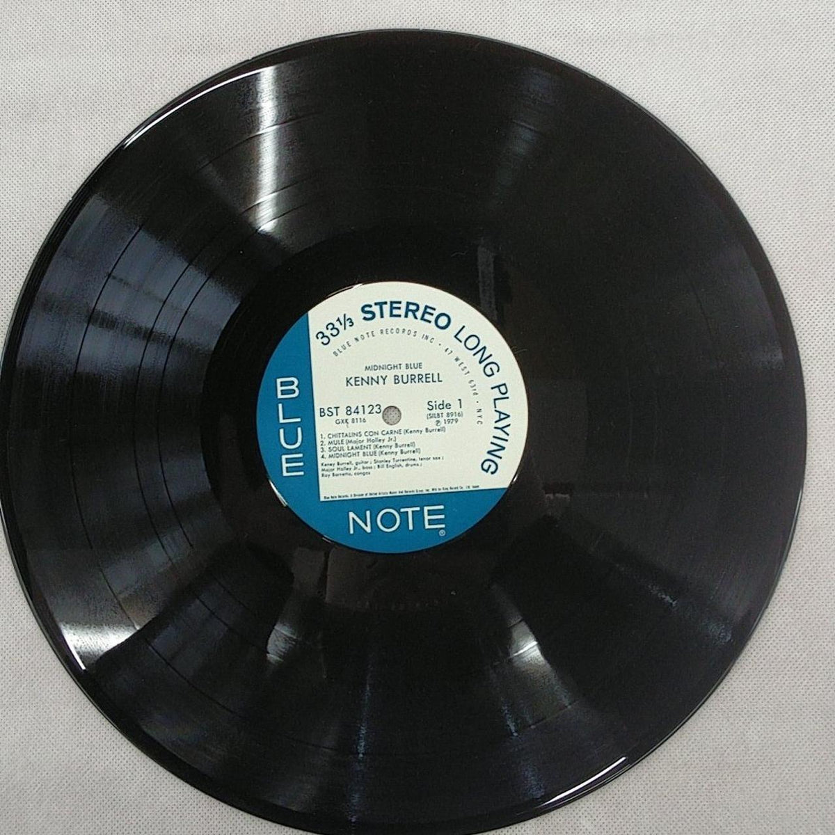 BLUE NOTE KENNY BURRELL 　 MIDNIGHT BLUE KENNY BURRELL ? MIDNIGHT BLUE