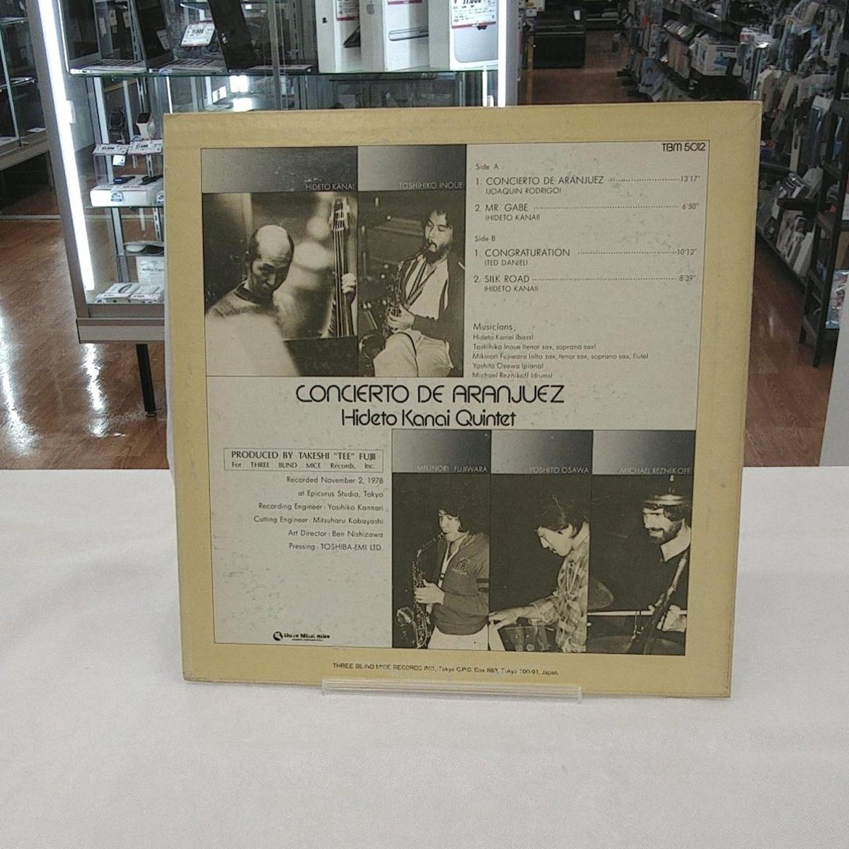 THREE BLIND MICE Hideto Kanai Quintet Aranjuez Concerto Hideto Kanai Quintet Aranjuez Concerto