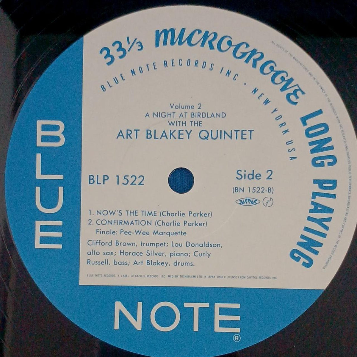 BLUE NOTE Nights in Birdland VOL.2 BLP1522