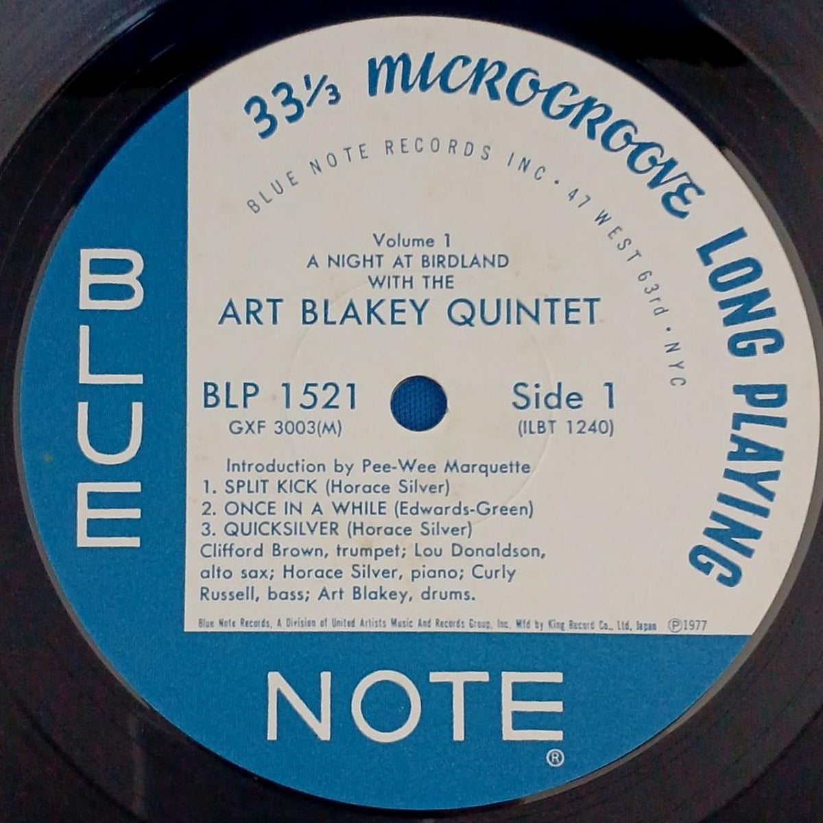 BLUE NOTE Night of Birdland Episode 1 GXF3003(M)