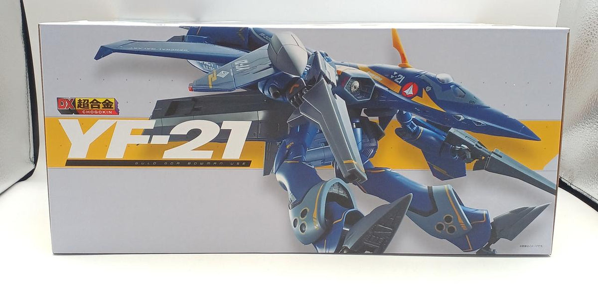 BANDAI DX Chogokin Macross Plus YF-21 (Guld Gore Bowman Unit)