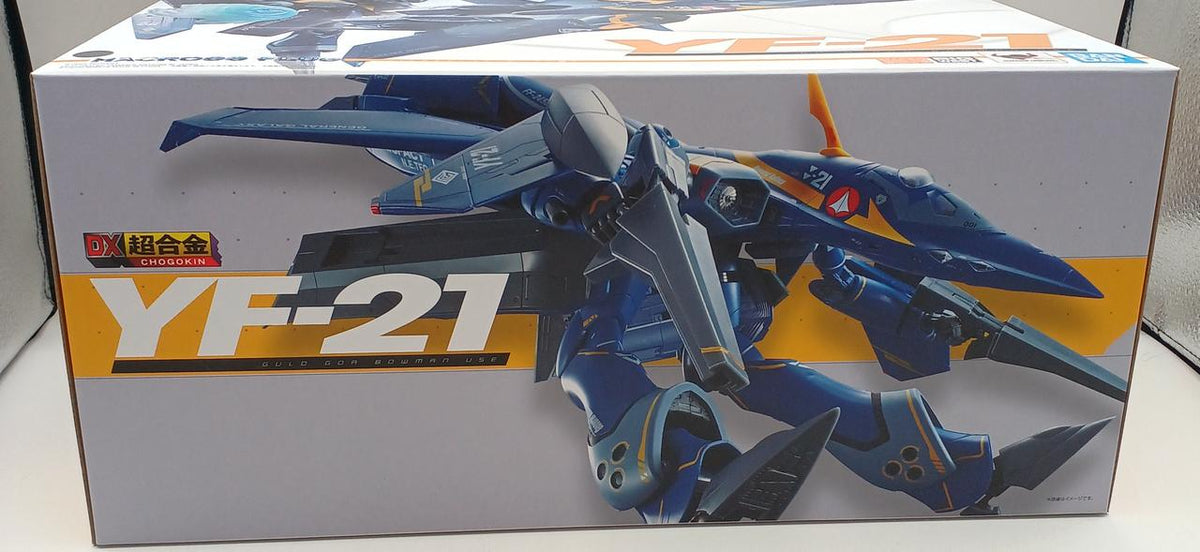 BANDAI DX Chogokin Macross Plus YF-21 (Guld Gore Bowman Unit)
