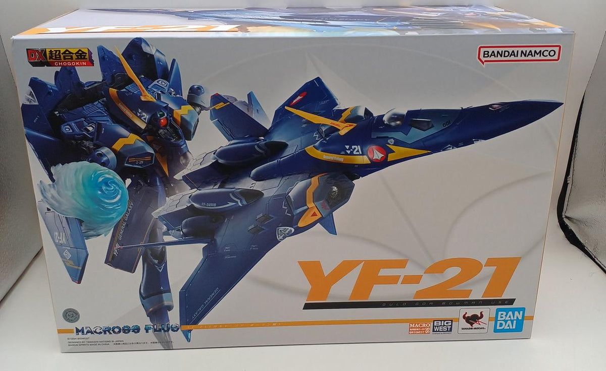 BANDAI DX Chogokin Macross Plus YF-21 (Guld Gore Bowman Unit)