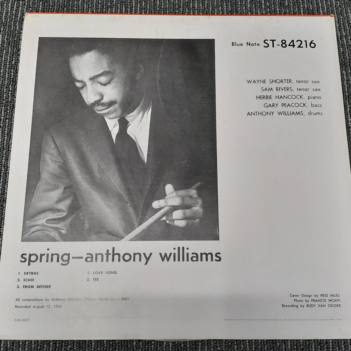 BLUE NOTE STERO Western Music SPRING / ANTHONY WILLIAMS