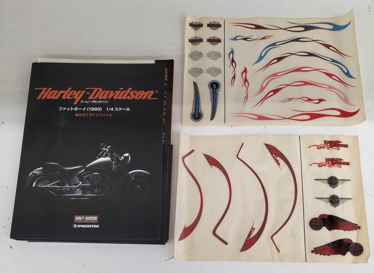 DEAGOSTINI Harley-Davidson 1/4 Scale FATBOY 1990 - Banzai Thrifting | BanzaiHobby