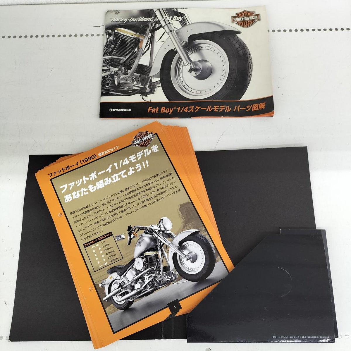 DEAGOSTINI Harley-Davidson 1/4 Scale FATBOY 1990 - Banzai Thrifting | BanzaiHobby