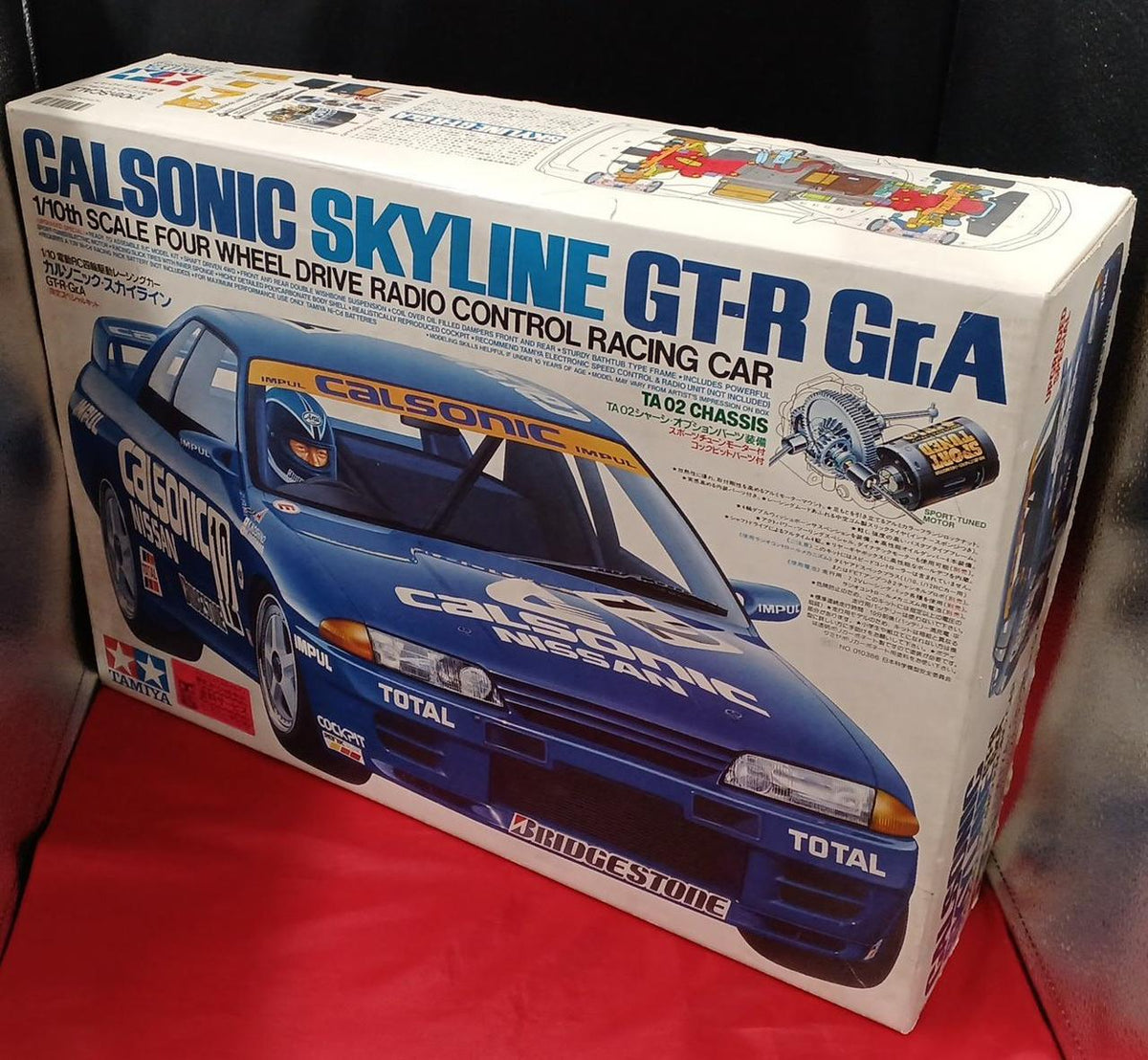 Tamiya Calsonic Skyline GT-R GR. A 1/10 Limited Special Kit - Banzai Thrifting | BanzaiHobby