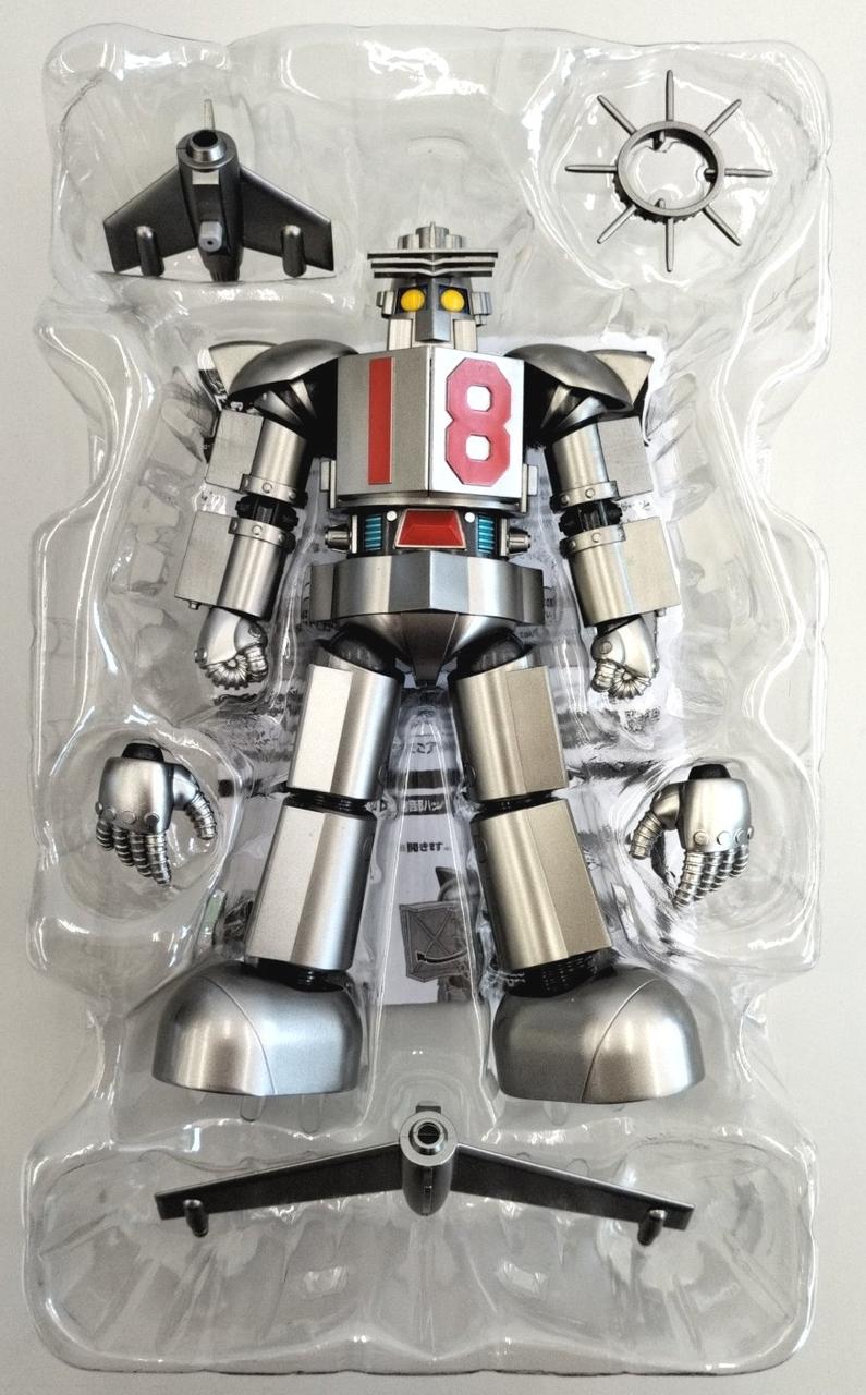BANDAI SPIRITS Chogokin Soul One Eight GX-101X 'Great Iron Man 17 / One Seven'