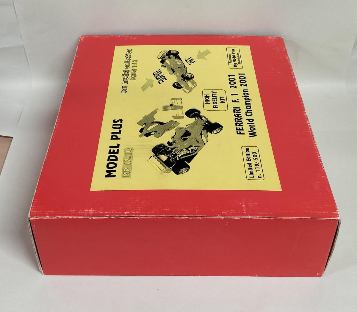 MODEL PLUS Ferrari F.1 2001 World Champion 1:12 car model collection - Banzai Thrifting | BanzaiHobby
