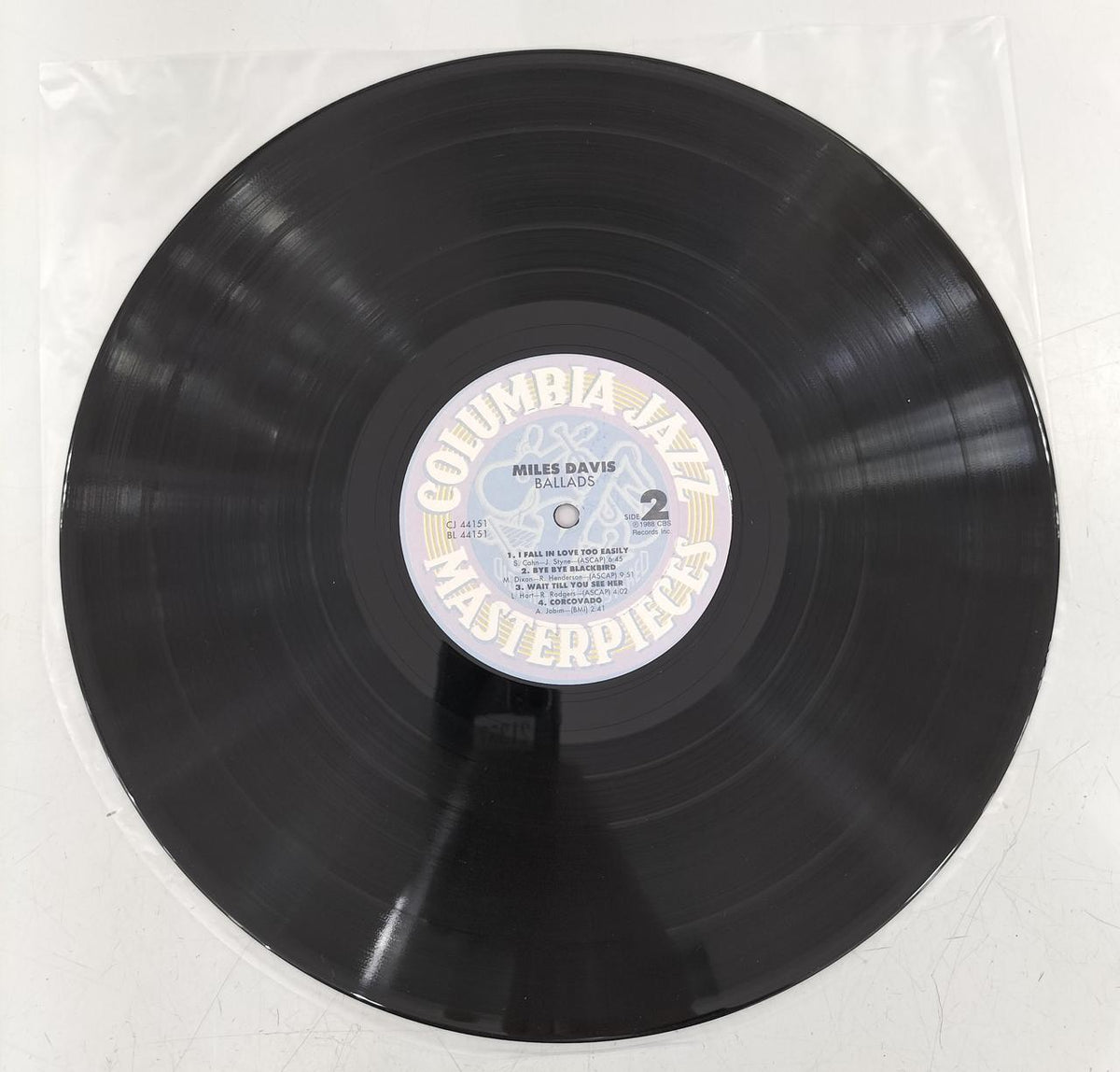 MILES DAVIS Record BALLADS