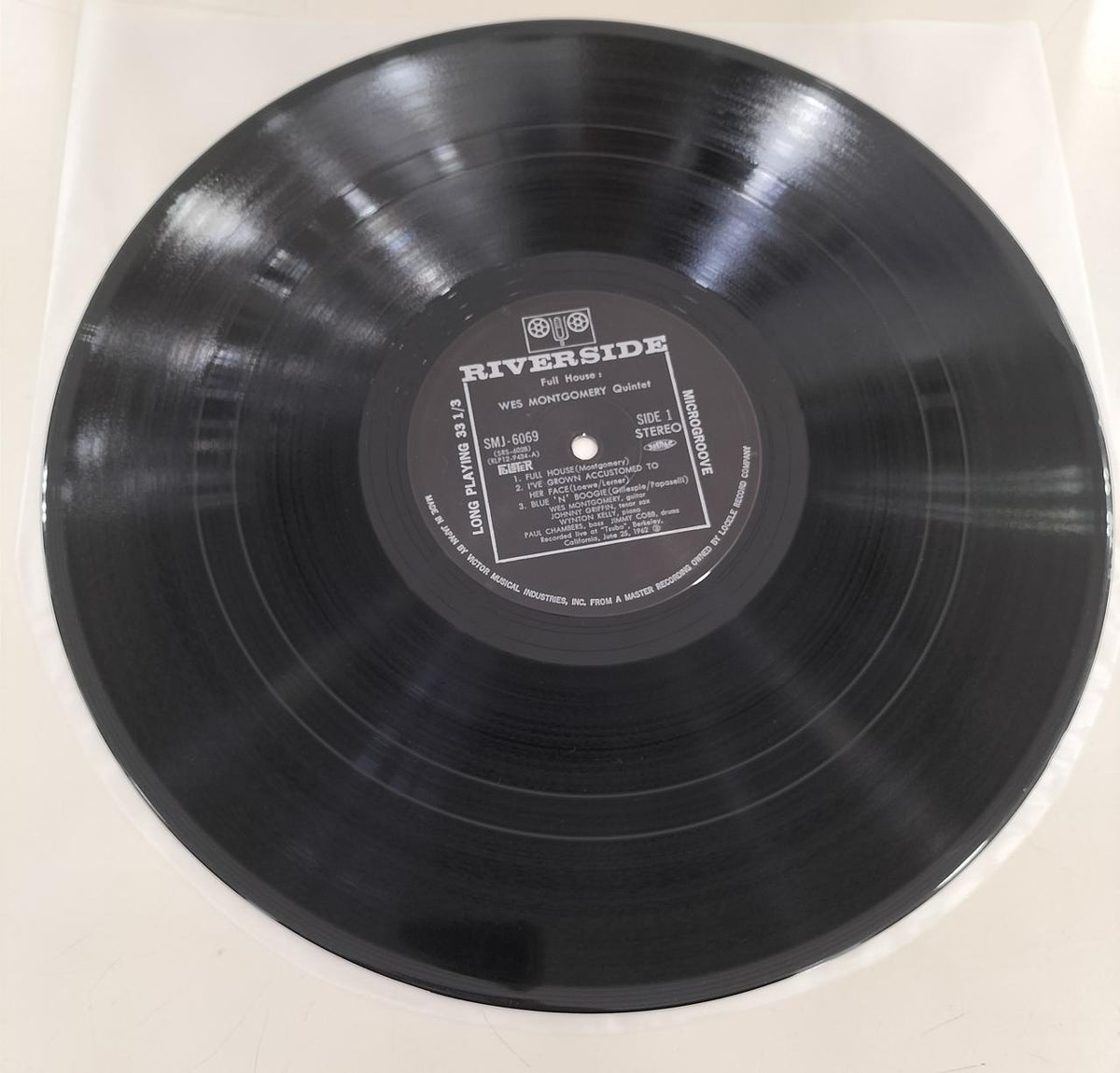 WES MONTGOMERY Record FULL HOUSE