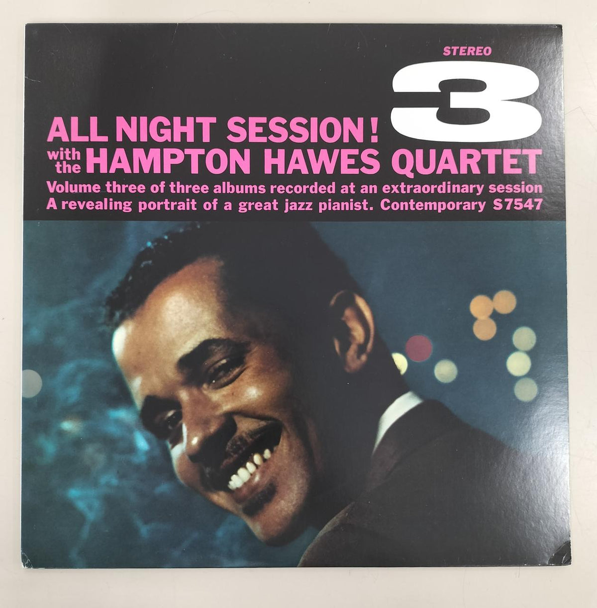 HAMPTON HAWES QUARTET Record: ALL NIGHT SESSION VOL.3