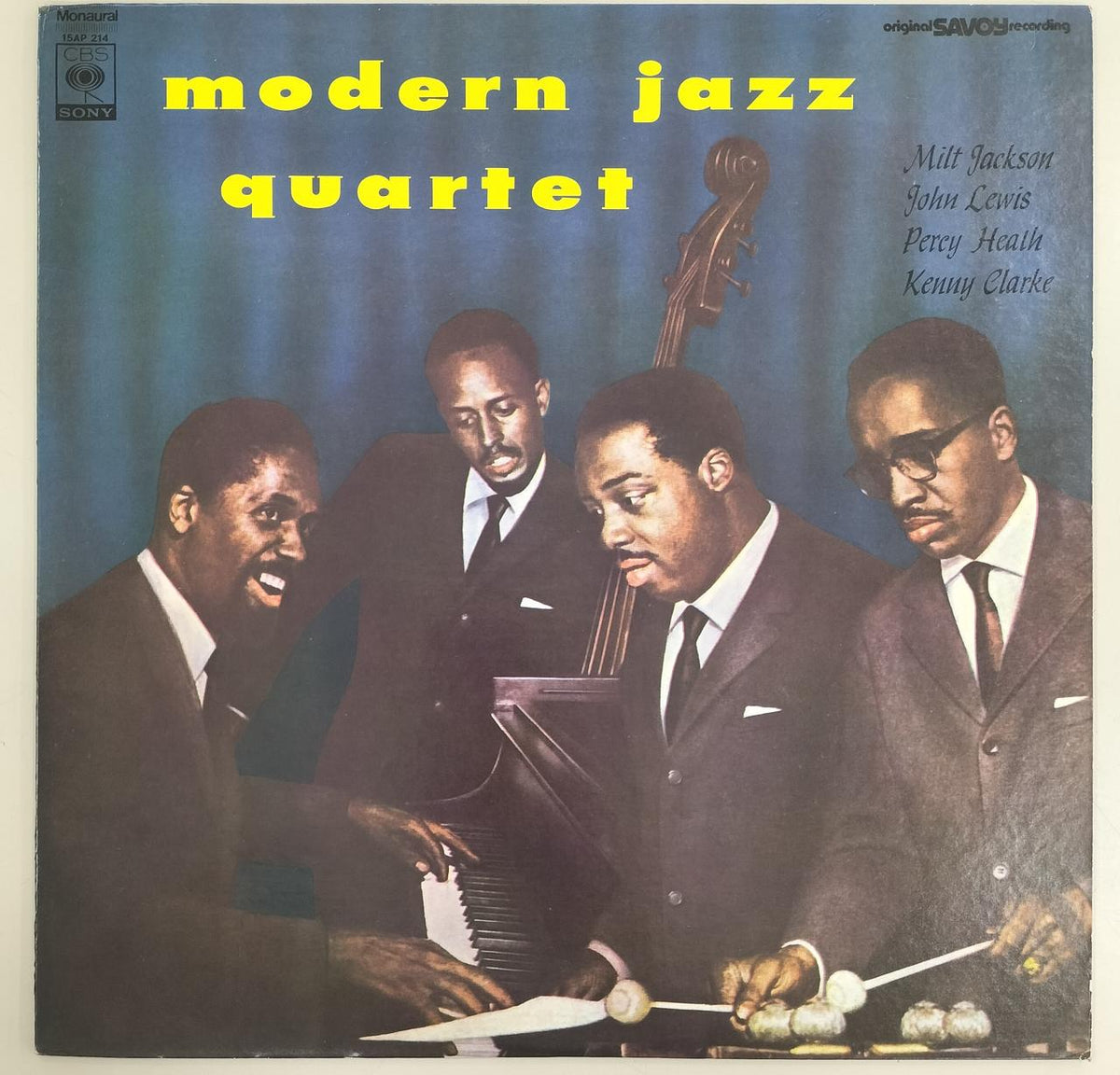 CBS/SONY Record THE MODERN JAZZ QUARTET