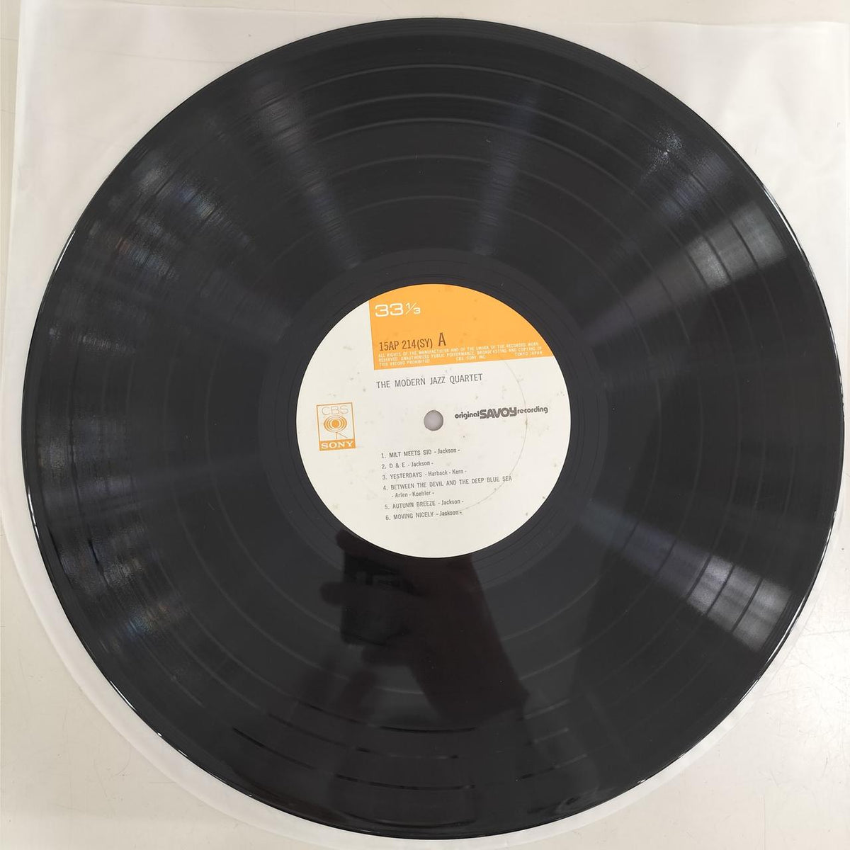 CBS/SONY Record THE MODERN JAZZ QUARTET