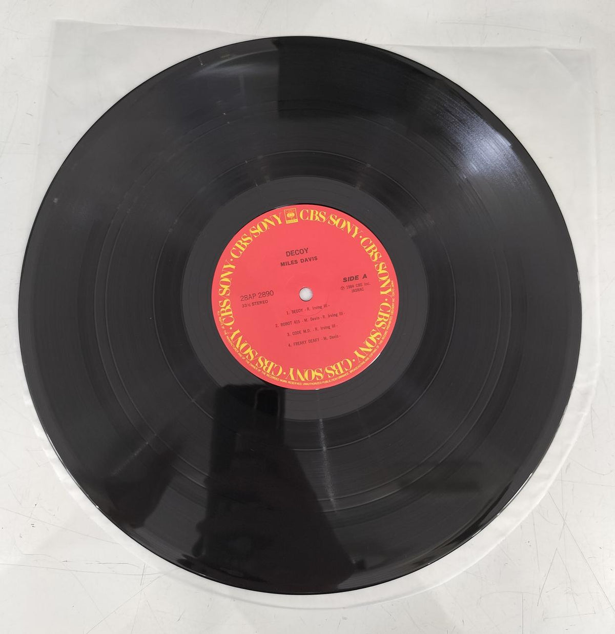 MILES DAVIS Record DECOY