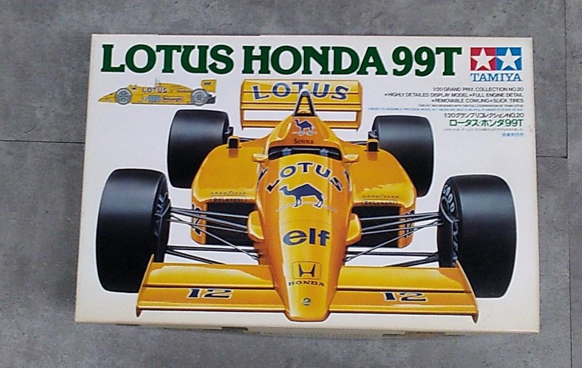 TAMIYA 1/20 Grand Prix Collection Lotus Honda 99T 20020 - Banzai Thrifting | BanzaiHobby