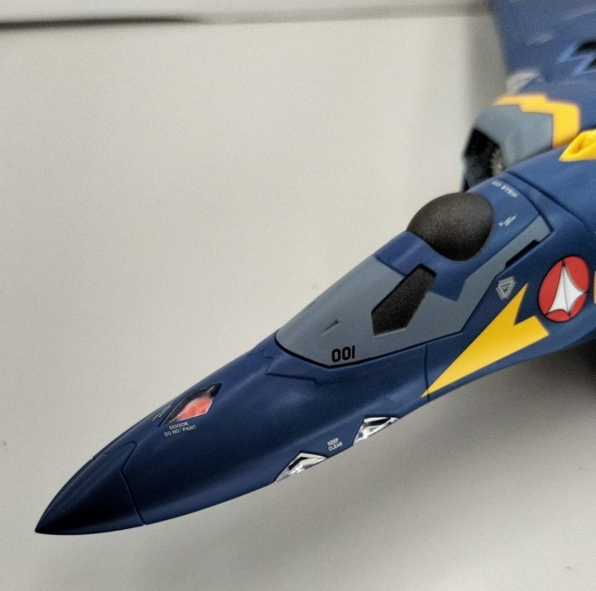 superalloy DX Chogokin YF-21 Guld Gore Bowman Unit 'Macross Plus'