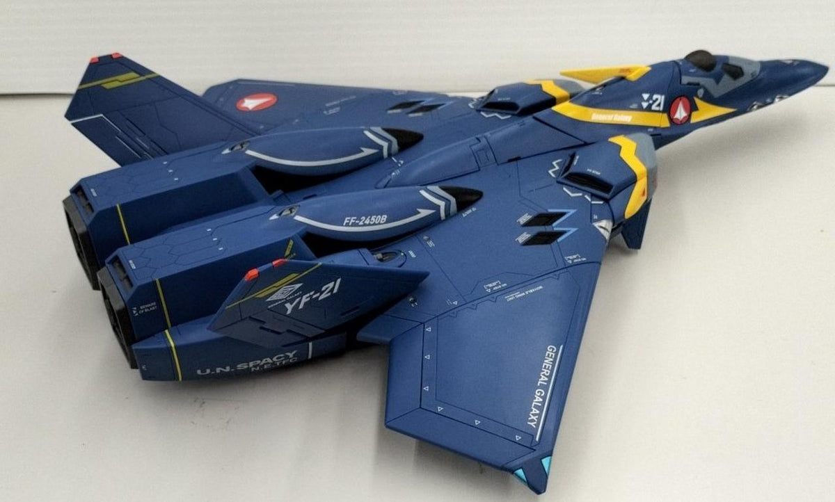 superalloy DX Chogokin YF-21 Guld Gore Bowman Unit 'Macross Plus'