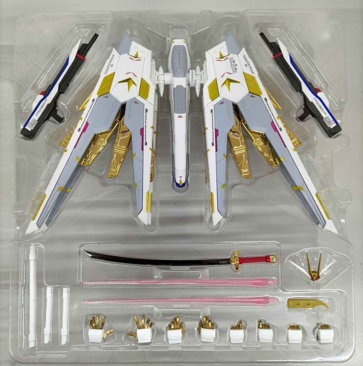BANDAI Chogokin Mighty Strike Freedom Gundam
