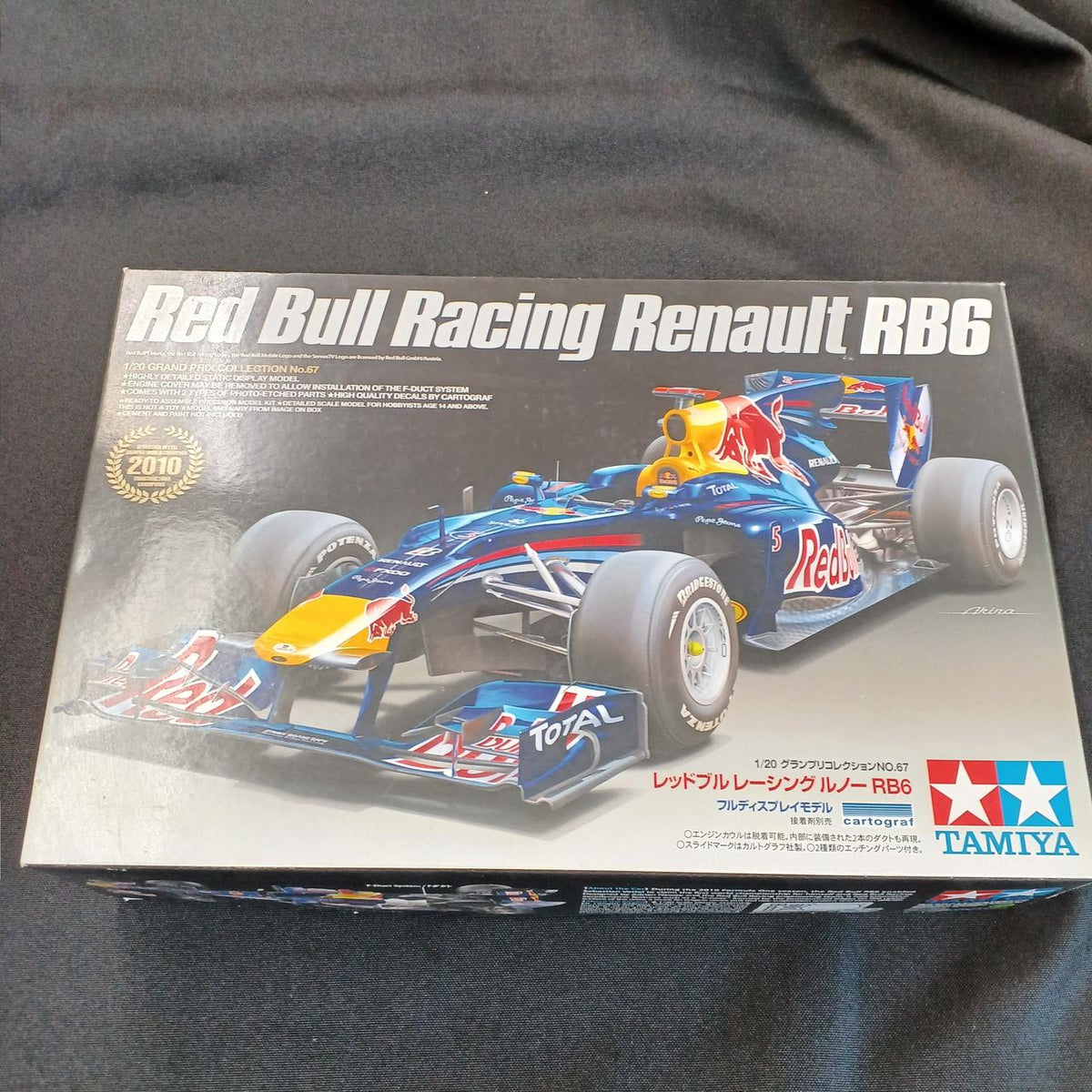 TAMIYA 1/20 Red Bull Racing Renault RB6 Grand Prix Collection NO.67 - Banzai Thrifting | BanzaiHobby