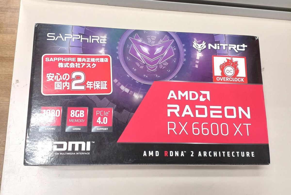 SAPPHIRE NITRO Graphics Board RX6600XT
