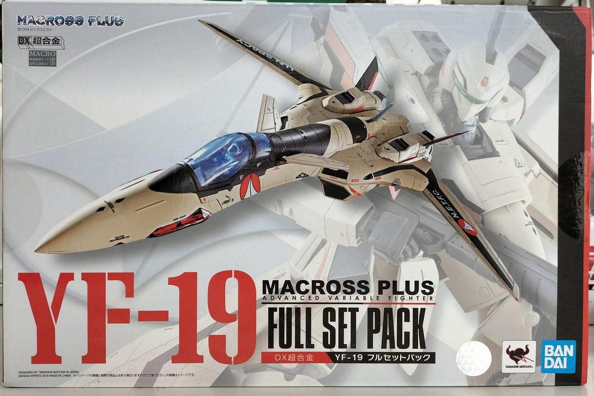 Bandai DX Chogokin YF-19 Full Set Pack YF-19