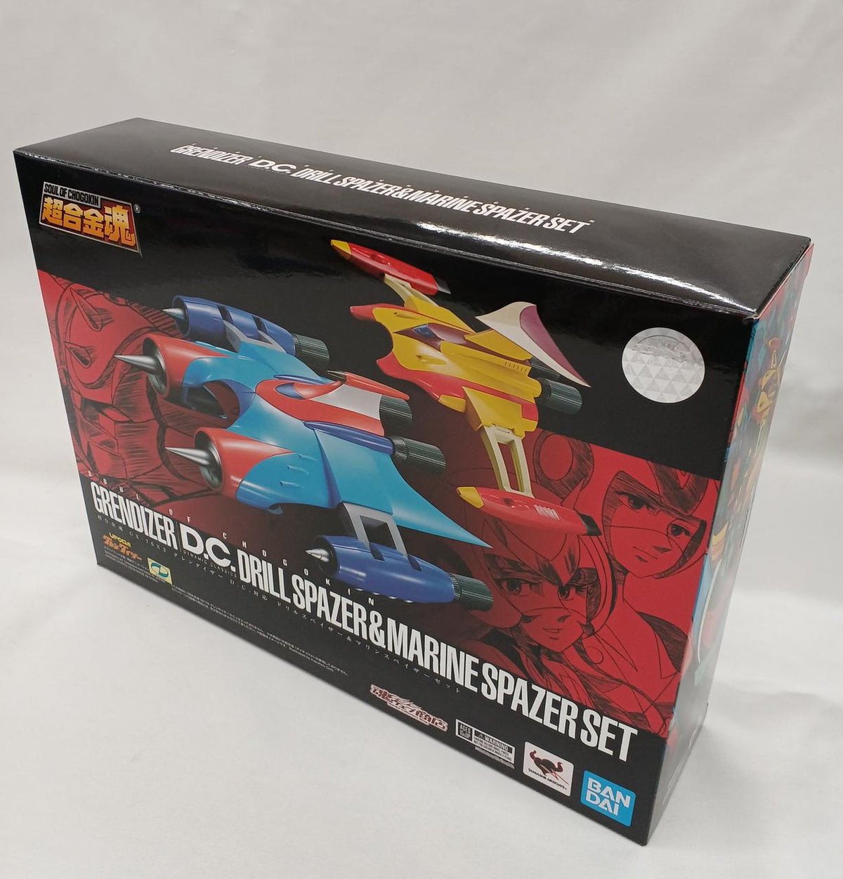 BANDAI Chogokin DC Grendizer Drill Spacer & Marine Spazer